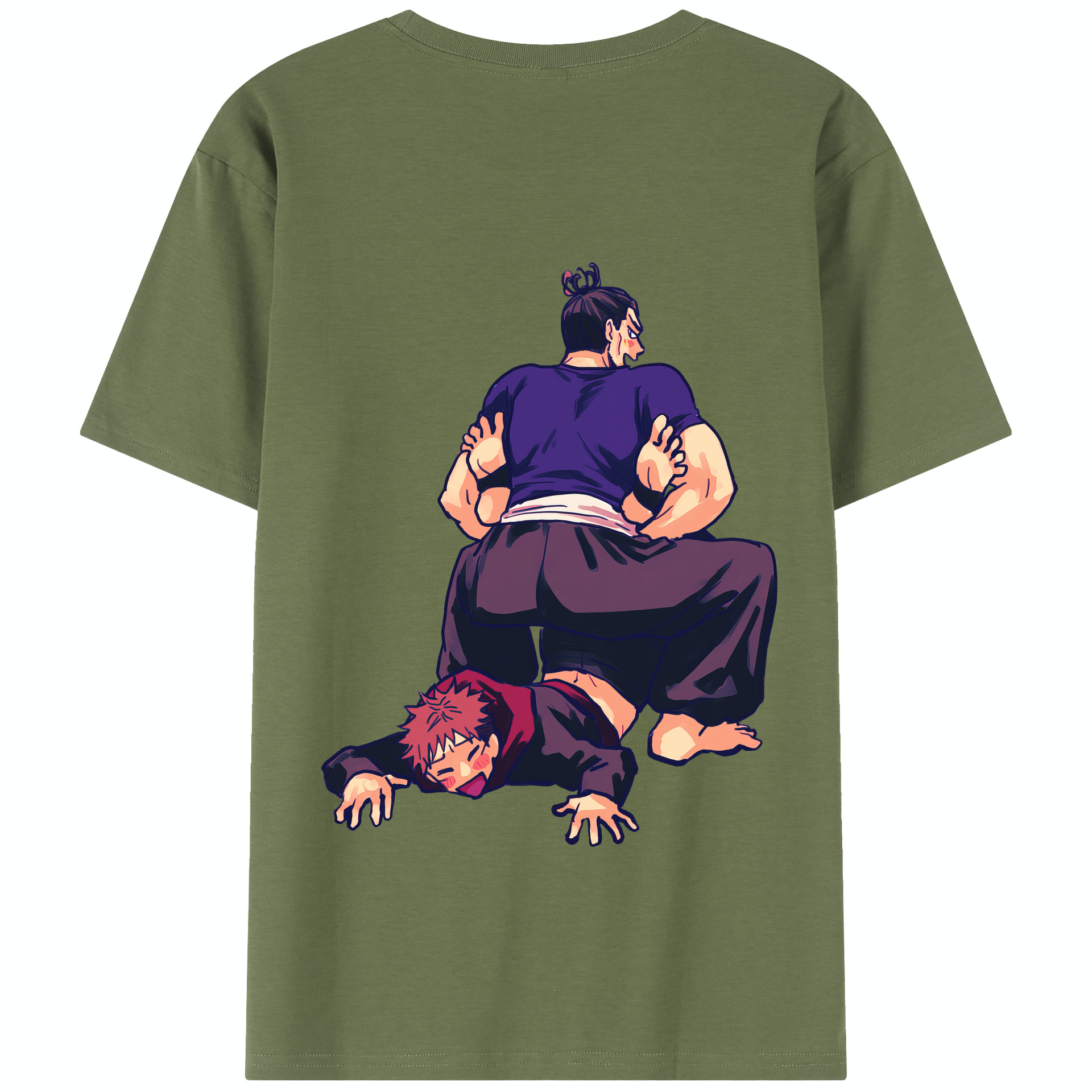 （画像用） 呪術廻戦 Jujutsu Kaisen 綿100％半袖Tシャツ（背面プリント）